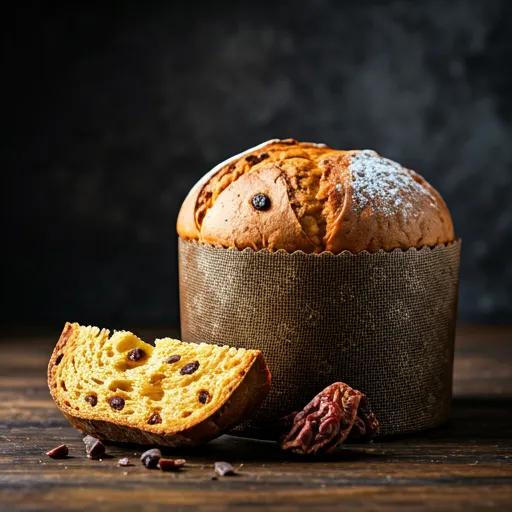 Panetón premium Orindale recién horneado